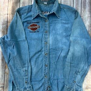 Harley Davidson Jean Jacket